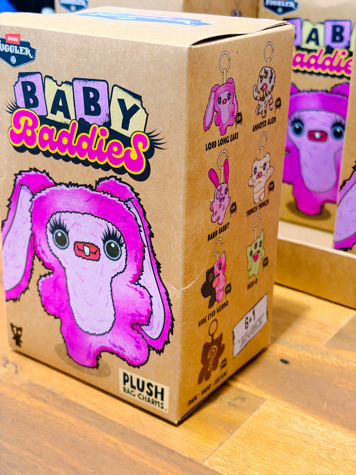 Fuggler Baby Baddies - Plush Bag Charms - Mystery Box