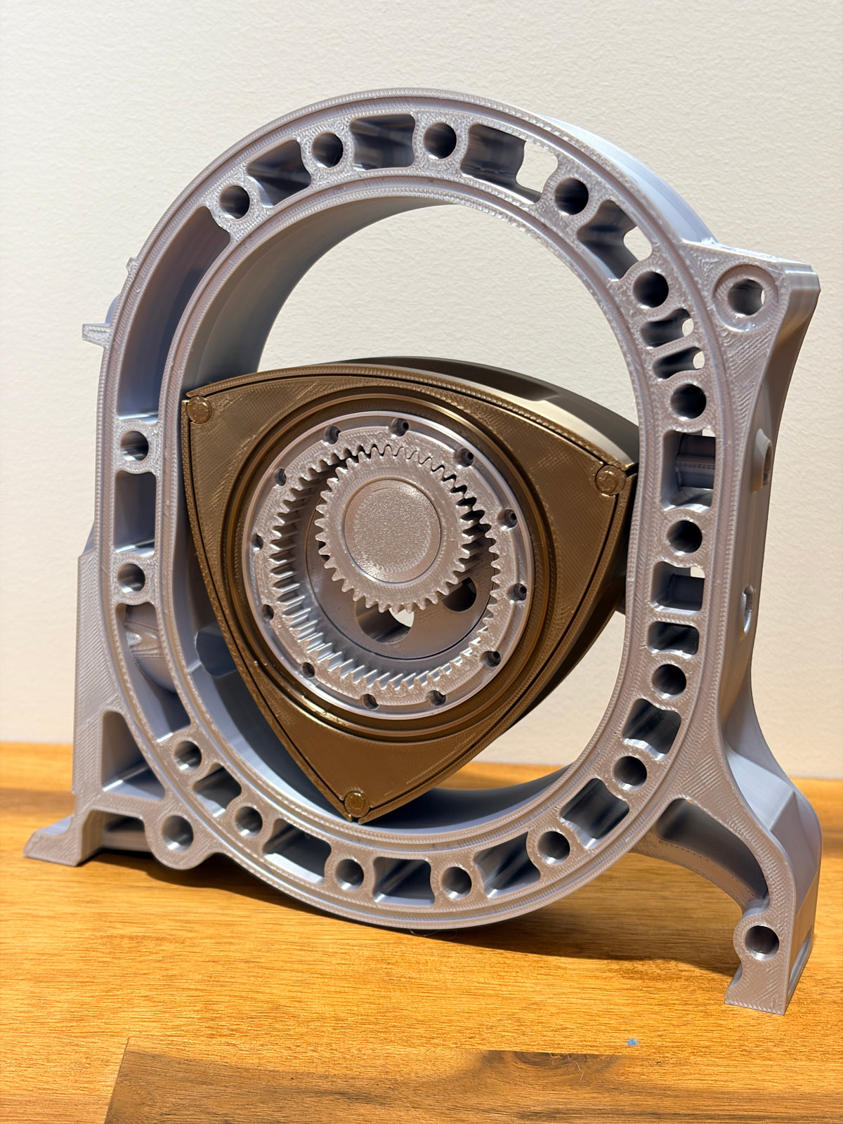 š„ 3D PRINTED 13B ROTARY ENGINE ā FULLY ROTATING MECHANISM!