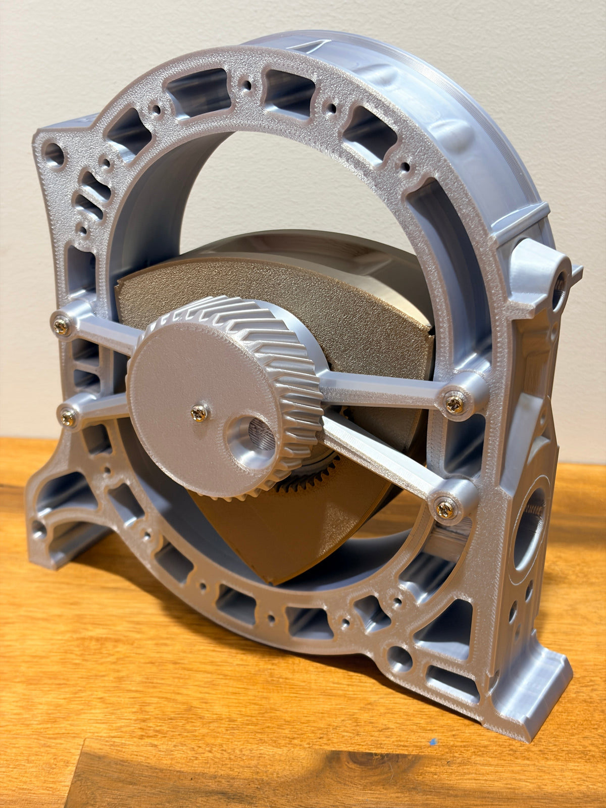 š„ 3D PRINTED 13B ROTARY ENGINE ā FULLY ROTATING MECHANISM!
