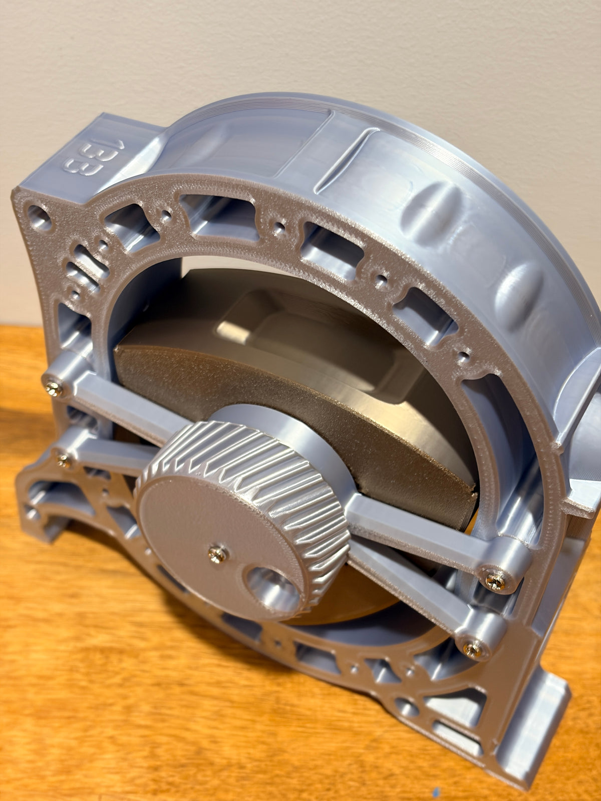š„ 3D PRINTED 13B ROTARY ENGINE ā FULLY ROTATING MECHANISM!