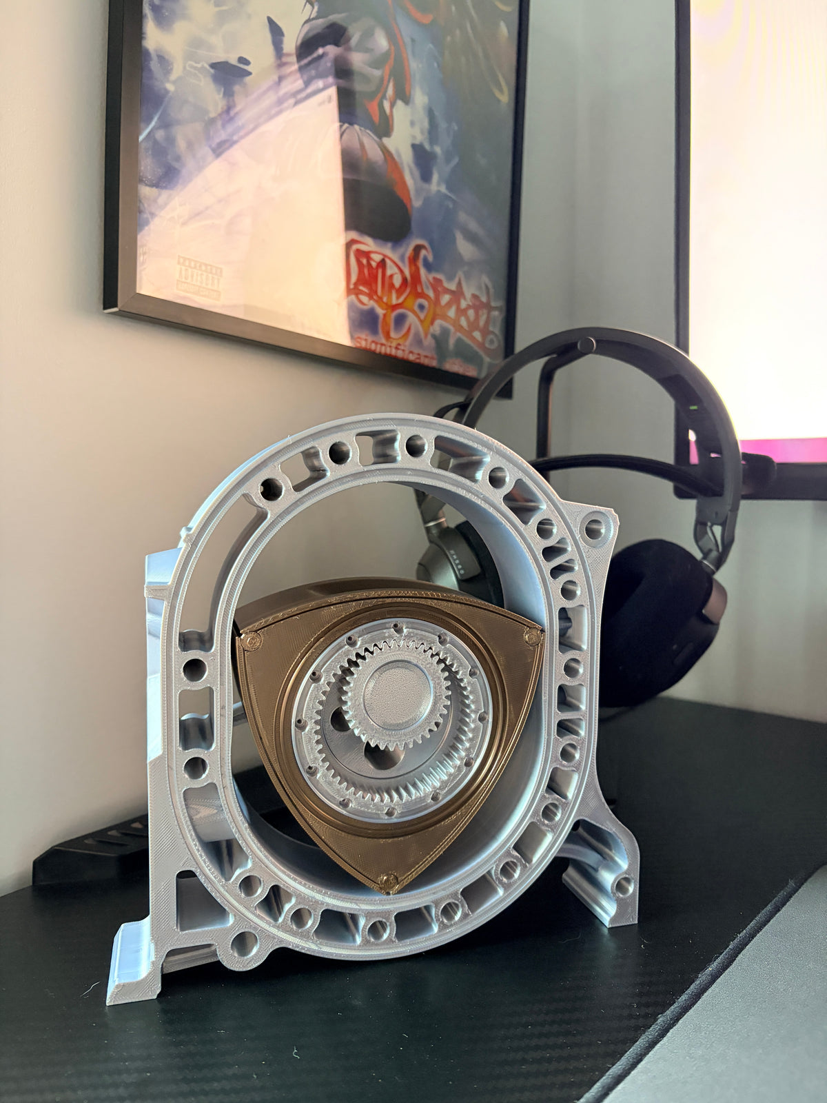 š„ 3D PRINTED 13B ROTARY ENGINE ā FULLY ROTATING MECHANISM!