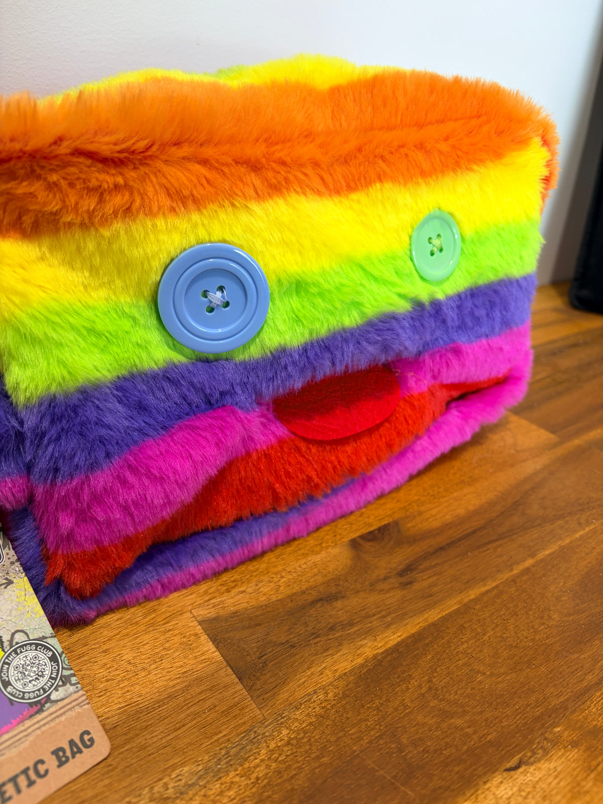 Rainbow Oogah Boogah Fuggler Cosmetic Bag